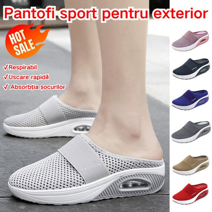 【Vânzări fierbinți】【Mărimi 35-43】Pantofi casual de vară, nou model cu plasă respirabilă și pernă de aer