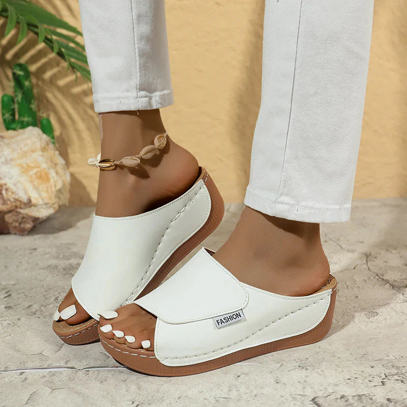 [36-43] Sandalias de cuña con plataforma para mujer