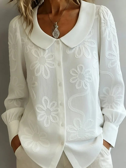 👚💕2026 Dámská nová vintage vyšívaná košile, elegantní a pohodlná