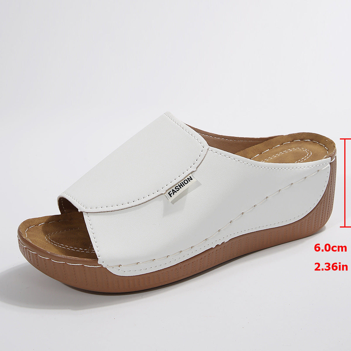 🔥👡【36~43】 Sandale din piele naturală pentru femei la modă 2025, cu talpă moale și talpă groasă