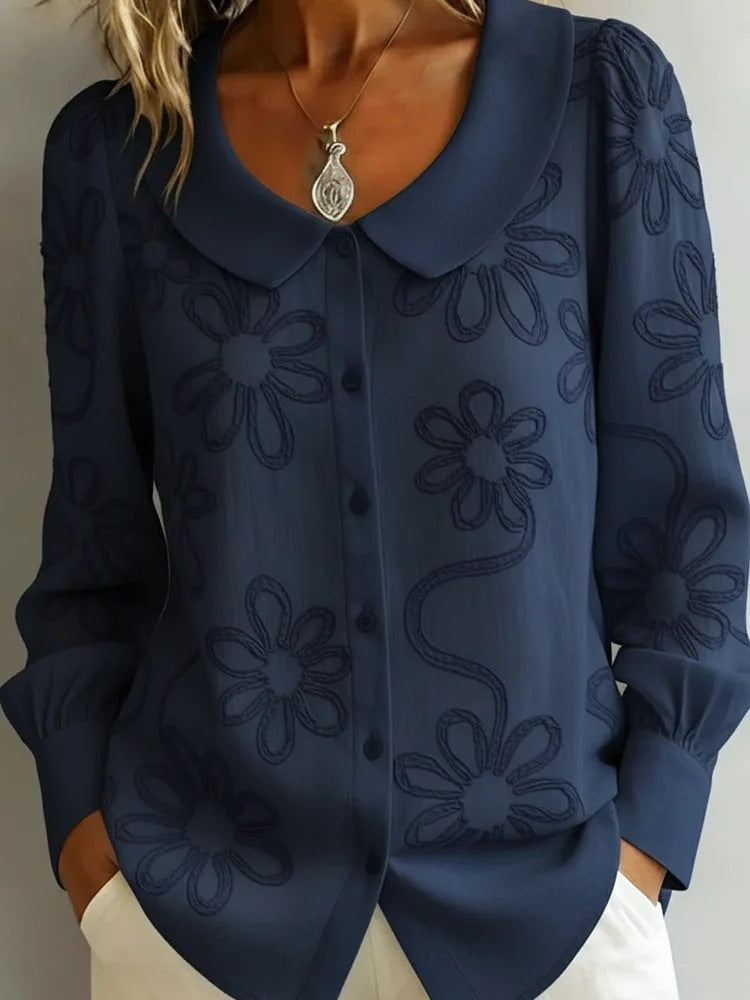 👚💕2026 Dámská nová vintage vyšívaná košile, elegantní a pohodlná