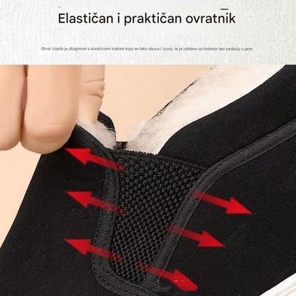 🔥【39-44】 Nový štýl zamatových teplých bavlnených čižiem, protišmykových topánok, protišmykovej pracovnej obuvi