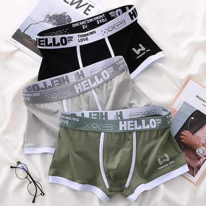 ⏳⏳[Oferta por tiempo limitado]🔥(6 piezas) Calzoncillos bóxer de algodón nuevos para hombre