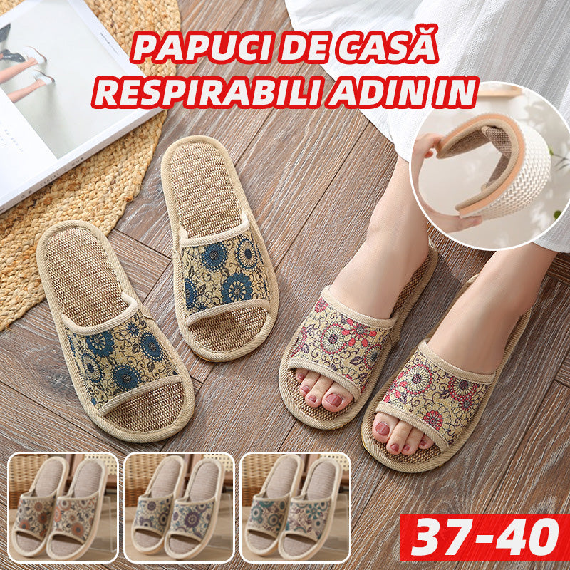 【3 perechi】【37-40】Papuci noi 2025, papuci potriviți pentru toate anotimpurile