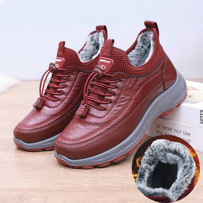 🔥【35-41】 2024 toamna si iarna pantofi sport si casual noi cizme din bumbac anti-alunecare cu talpa moale