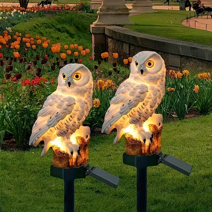【Kúpte 1 a získajte 1 zadarmo】🦉 Dekoratívna solárna lampa v tvare sovy – teplé svetlo pre vašu záhradu