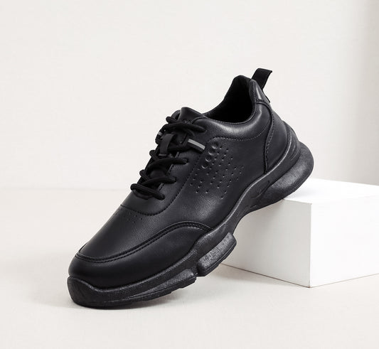 🔥【39-44】Zapatillas casuales de cuero de moda para hombre, suela suave, cómodas y transpirables.