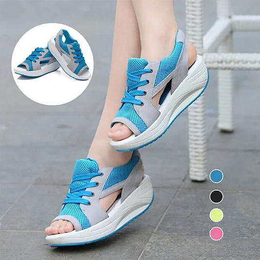 🐰【35-43】Sandale casual de pin cu talpă groasă la modă de vară
