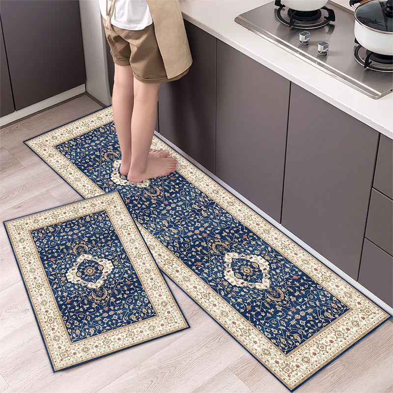 💥49% de descuento 【40*60cm+40*120cm】🌺Alfombra de cocina antideslizante absorbente alfombra de cocina larga