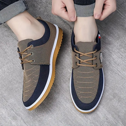 🔥VENTA CALIENTE🔥【39-44】 2025 Zapatos casuales de lona transpirables para hombres