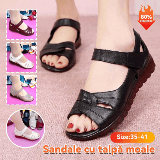 【Vânzări fierbinți】👡【35-41】Sandale de damă cu talpă moale, stil varatic nou