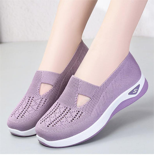 🔥🔥 Pohodlná a prodyšná protiskluzová obuv pro střední a starší věk【35-40】