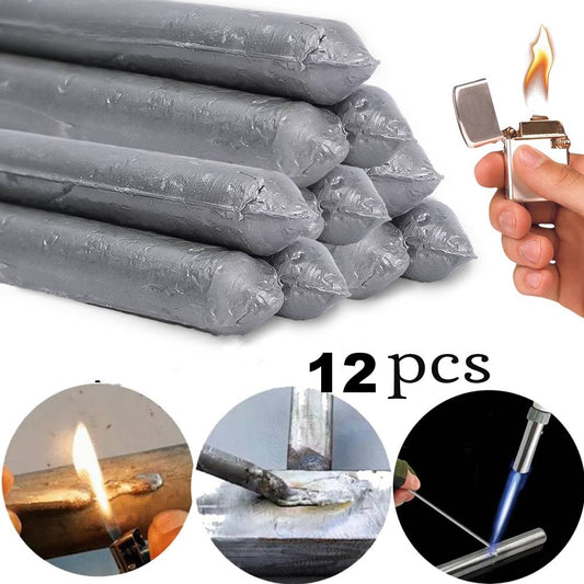 👍【Συσκευασία 12 τεμαχίων】💥 Καθολικά ηλεκτρόδια συγκόλλησης από ανοξείδωτο χάλυβα για χαμηλές θερμοκρασίες, εύκολη τήξη, οικιακής χρήσης ηλεκτρόδια συγκόλλησης γενικής εφαρμογής – αριστούργημα συγκόλλησης