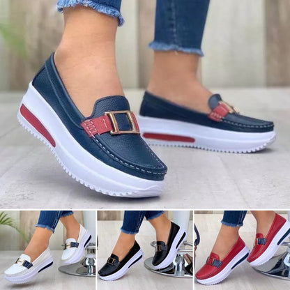 🔥【35-43】🔥Zapatos casuales de mujer ligeros y cómodos con punta redonda