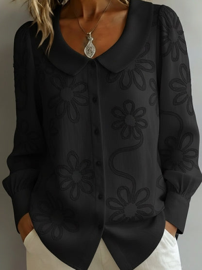 👚💕2026 Dámská nová vintage vyšívaná košile, elegantní a pohodlná
