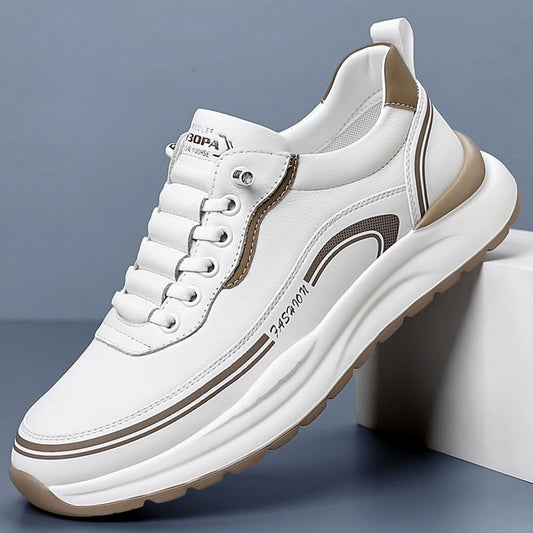 👟[39-45] Zapatillas de piel impermeables y antimanchas con suelas suaves y cómodas de llevar.