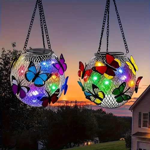 🦋💡【Kúp 1, získaj 1 zadarmo】Krásne solárne svetlo s motýlím dizajnom