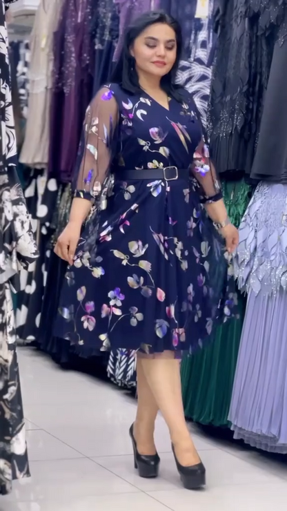 💋【S-5XL】👗Rochie elegantă de înaltă calitate - Rochie elegantă și rafinată, perfectă