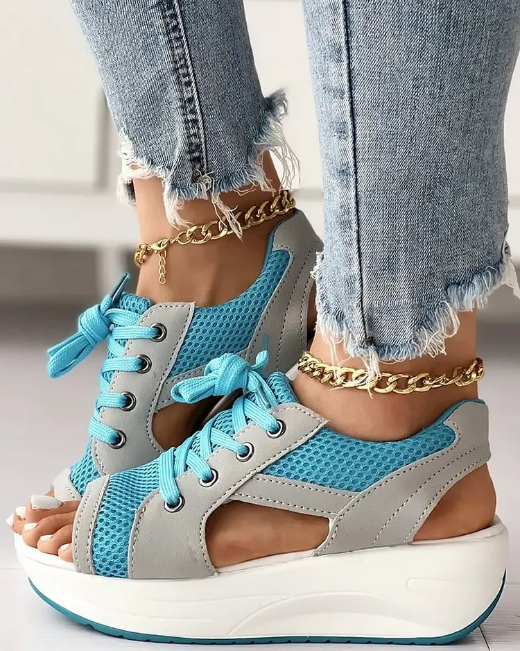 🐰【35-43】Sandale casual de pin cu talpă groasă la modă de vară