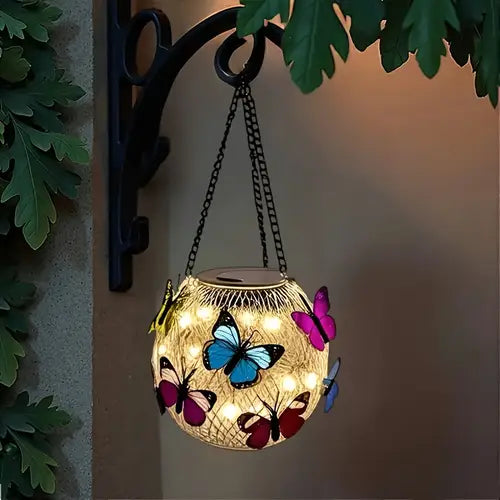 🦋💡【Kúp 1, získaj 1 zadarmo】Krásne solárne svetlo s motýlím dizajnom