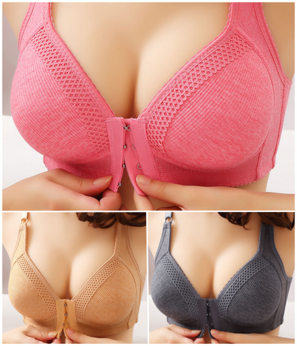 💕【Σετ 3 τεμαχίων】σουτιέν υψηλής ελαστικότητας χωρίς ραφές, λεπτό και αναπνεύσιμο, με υποστήριξη κατά της χαλάρωσης