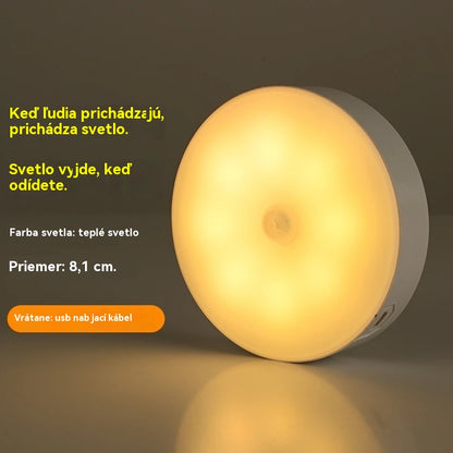 🏡💡【Kúpte 1 a získajte 1 zadarmo】Inteligentné LED svetlo so snímaním ľudského tela, ľahko sa nabíja a je praktické