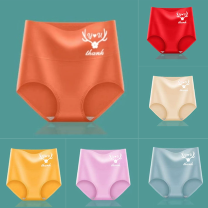 💕 Poslední den sleva 50 % - 【Sada 6 kusů】Nadzvednutí hýždí s vysokým pasem z vysoce kvalitní bavlny✨️ （45-95 kg）
