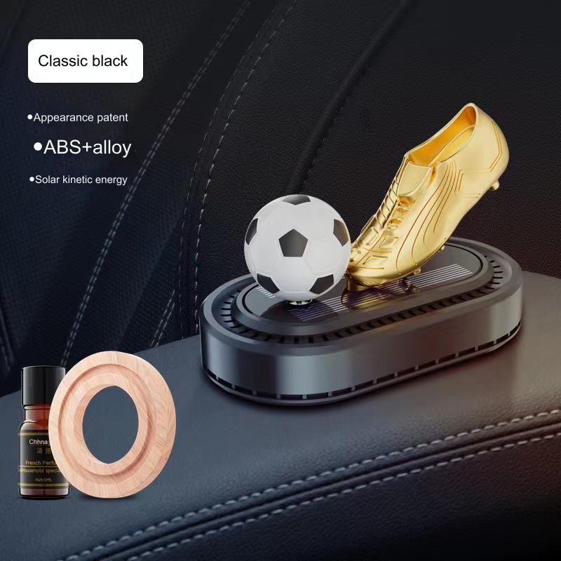 🔥🔥🚗【Časovo obmedzená ponuka】【Obmedzené množstvo】Nový aromaterapeutický prístroj, solárny rotačný futbalový aromaterapeutický prístroj