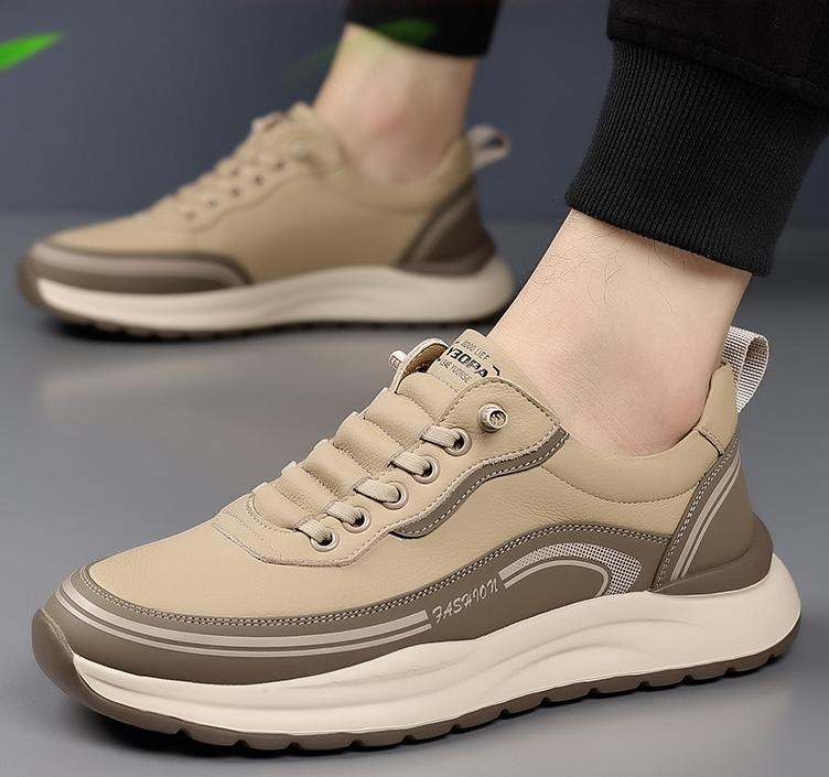 【Productos estrella】👟【39～44】Zapatos casuales de suela suave de moda para hombre de nuevo estilo 2025, ligeros y antideslizantes