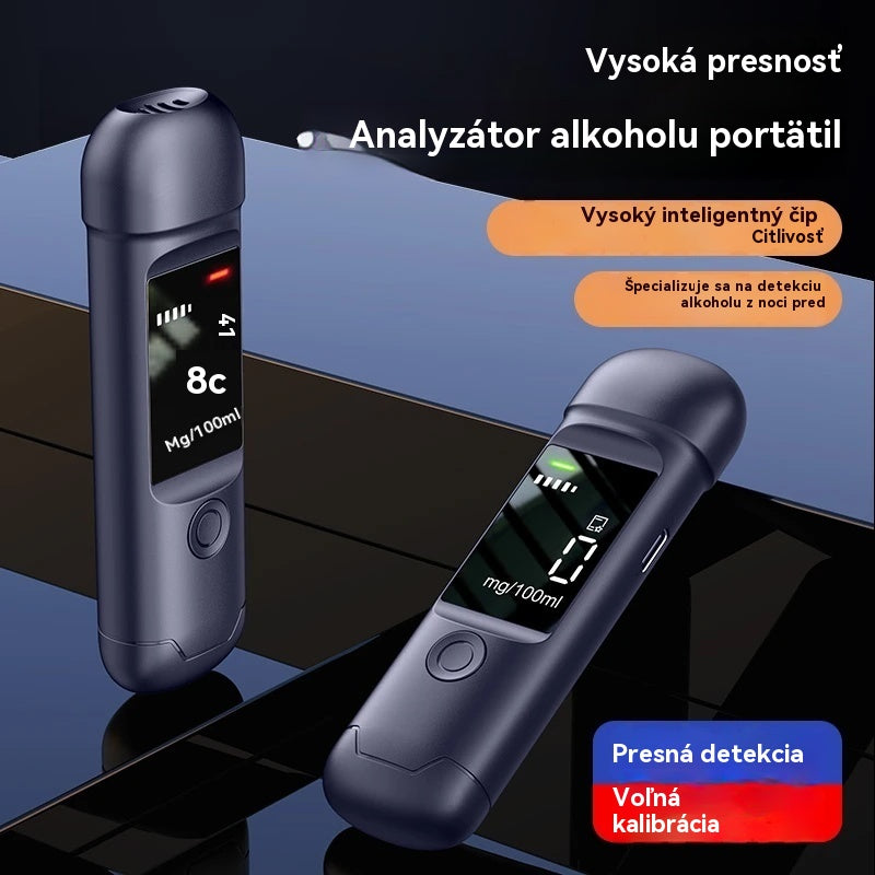 【Kúp 1 a získaj 1 zadarmo: iba 15.5€ za kus!】🍷 Prenosný presný alkohol tester – Otestuj sa pred jazdou