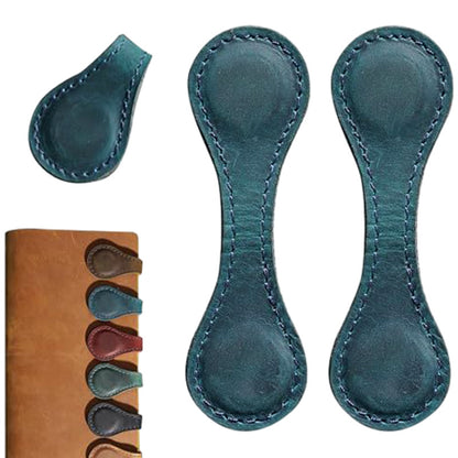 🔥【3 pozycji】🎁 Skórzana zakładka do książki w stylu vintage z magnetycznym klipsem