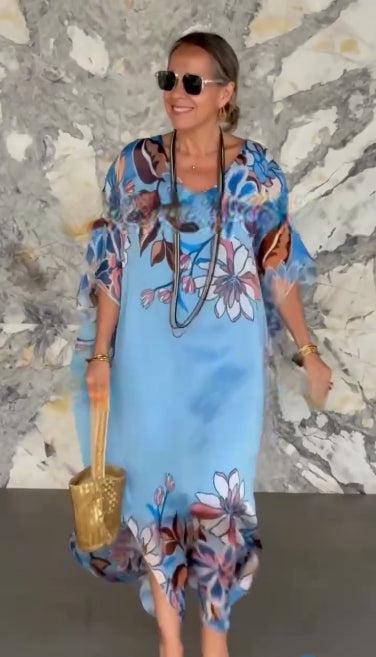 💕 【S-5XL】2025 Vestido deestampado de moda y elegancia de alta calidad