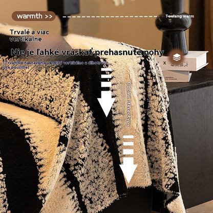 🛋️Vianočná špeciálna ponuka pre ranné vtáčatá:🎉 Mäkký, protišmykový plyšový poťah na pohovku🍂【180*130 cm】