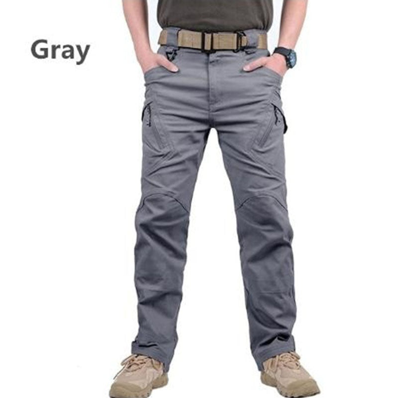 Pantalones militares impermeables tácticos multifuncionales para hombre