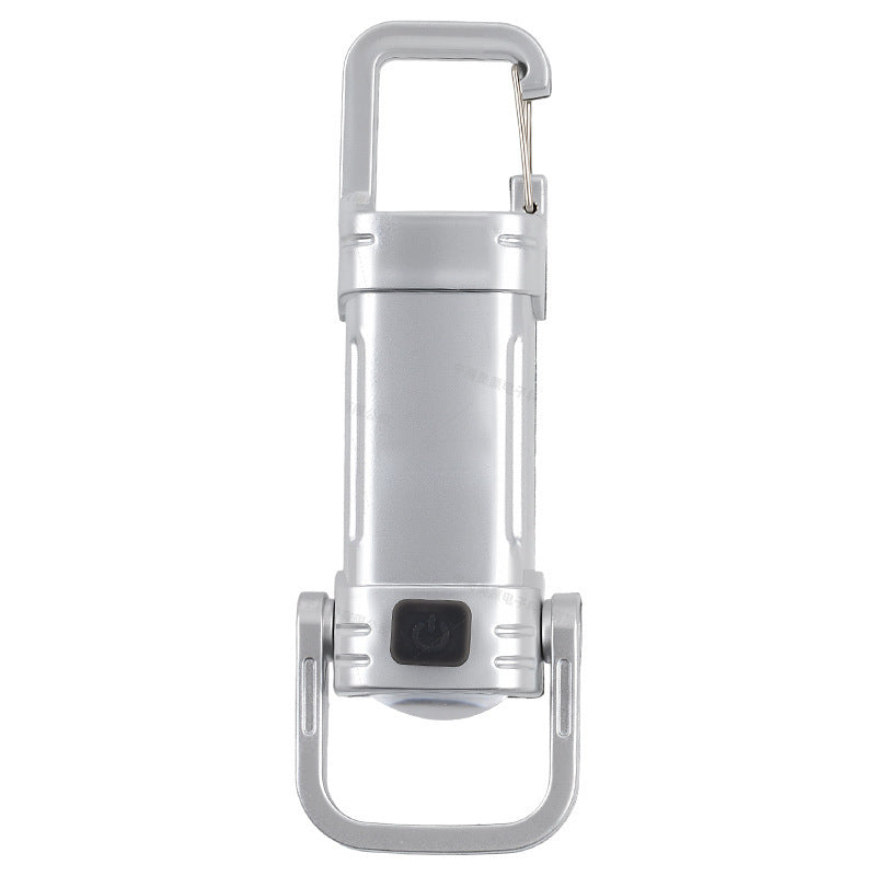 【Kúp 1, získaj 1 zadarmo】🔥Prenosná vonkajšia baterka s háčikom, núdzové kempingové osvetlenie, multifunkčné mini svetlo na kľúčenku