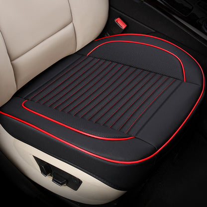 🚗【Compre 1 y obtenga 1 gratis】Cojín de asiento de coche de cuero natural todo incluido para todas las estaciones