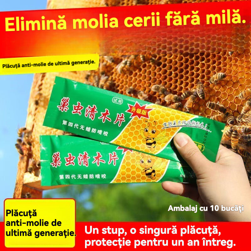 🔥【Cumpără 5, primești 5 gratis]】【100 buc.】🐝 Bureți de curățare pentru stupi | Pentru albine | Îndepărtează moliile, larvele și paraziții fără scurgeri