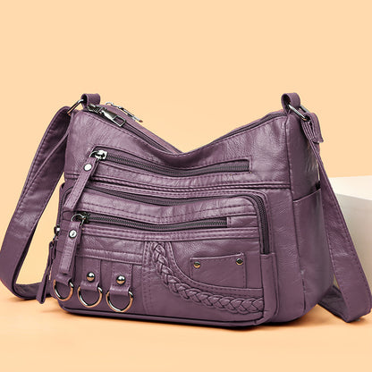 💥👜2026 nová veľká mäkká kožená kabelka cez rameno/crossbody