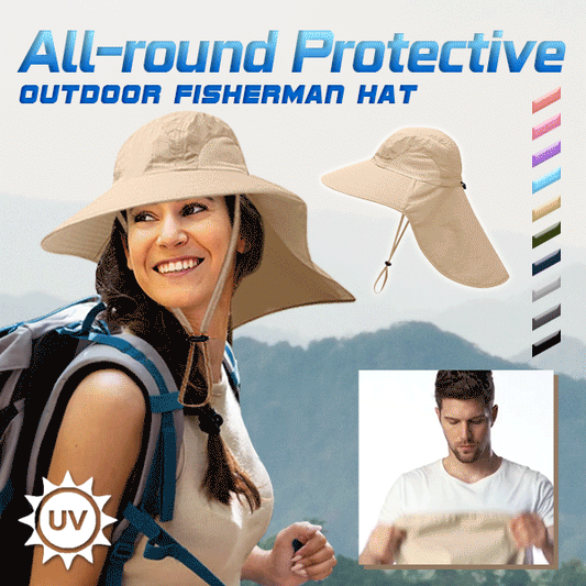 🔥🧢【Kúp 1️⃣ získaš 1️⃣ zdarma】🎣 Unisex Ochranná Čiapka proti Slnku na Rybárčenie ☀️💨 Ľahká a Priedušná na Vzdušné Aktivity