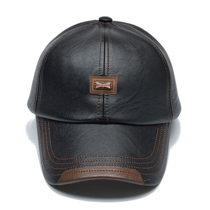 Oferta limitada: ¡50% de descuento! 🔥 Nuevo modelo de gorra de béisbol de cuero para otoño e invierno 2025, moderna y universal.