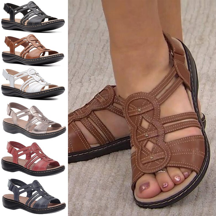 🔥👡【35-43】Sandalias de piel suaves y cómodas para mujer.