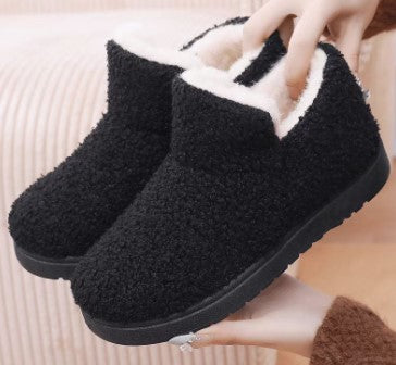 【35-41】Nuevas botas de nieve cálidas y afelpadas de moda 2025.