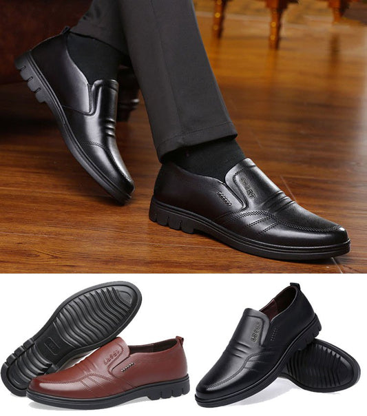 👞✨Zapatos de cuero para hombre【Invierno❄️🔥49% DCTO】🎯Cómodos y elegantes para cualquier ocasión🕴️💼【Tallas 39-44】💥--3851019