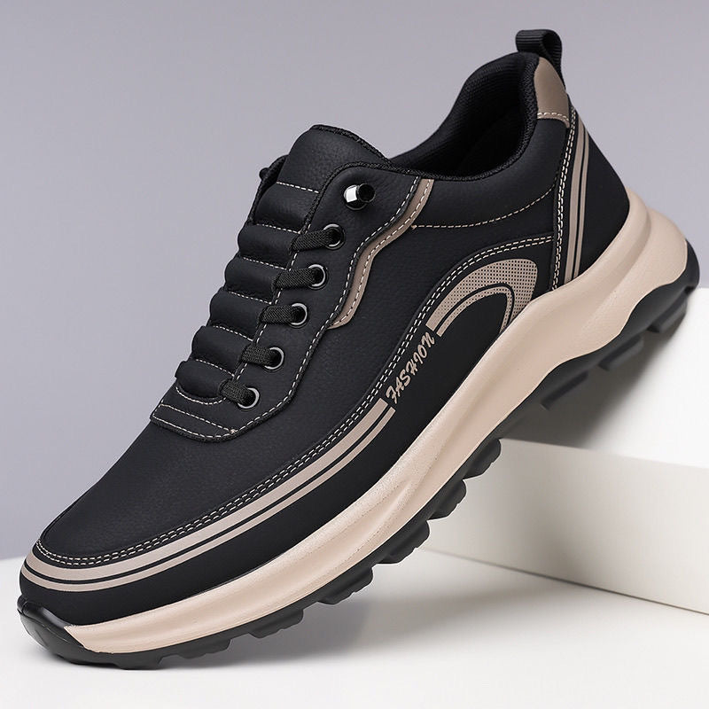 👟[39-45] Zapatillas de piel impermeables y antimanchas con suelas suaves y cómodas de llevar.