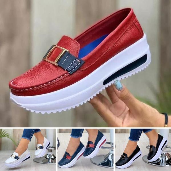 🔥【35-43】🔥Zapatos casuales de mujer ligeros y cómodos con punta redonda