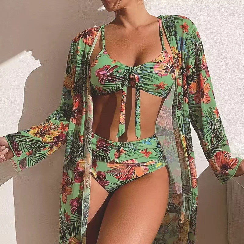 2025 Recién Llegado👙☀️【S-2XL】Nuevo Traje de Baño de Tres Piezas de Moda