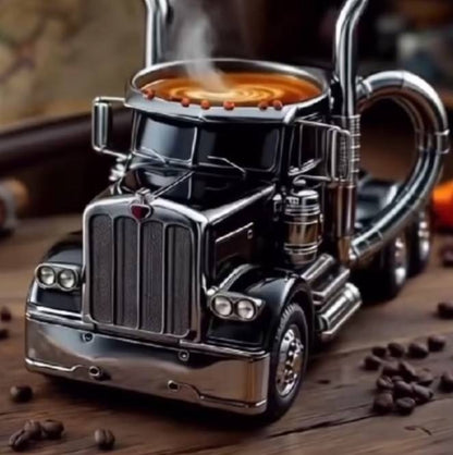 👍🚛Căni de cafea lucrate manual, în formă de camion【Limitat la două articole】