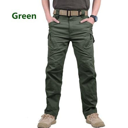 Pantalones militares impermeables tácticos multifuncionales para hombre