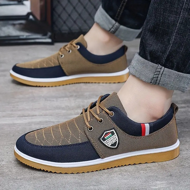 🔥VENTA CALIENTE🔥【39-44】 2025 Zapatos casuales de lona transpirables para hombres
