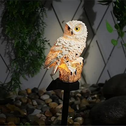 【Kúpte 1 a získajte 1 zadarmo】🦉 Dekoratívna solárna lampa v tvare sovy – teplé svetlo pre vašu záhradu